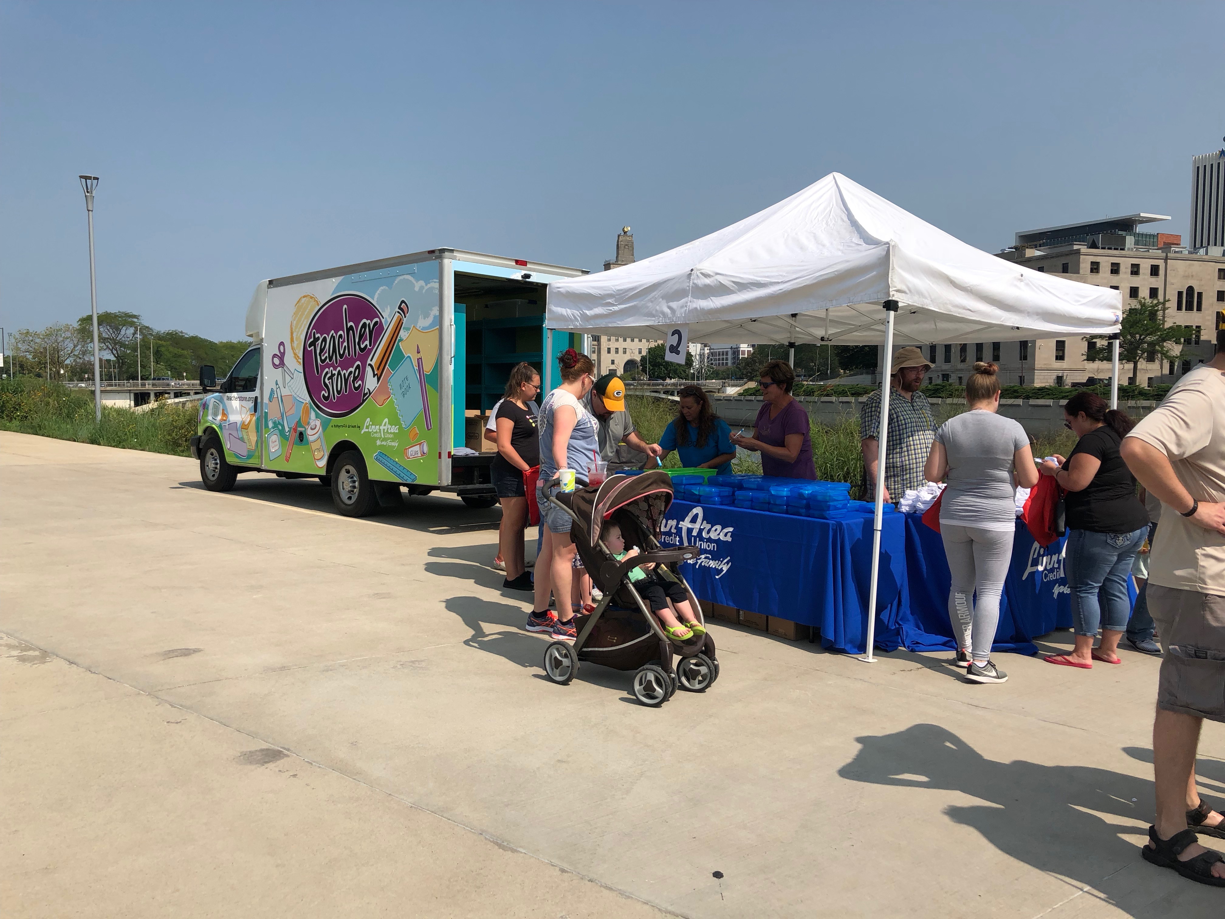 Cedar Rapids Back to School Bash at McGrath Amphitheater August 2018