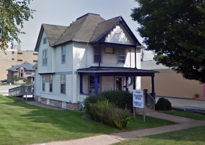 Original Teacher Store building on 606 5th Ave SE